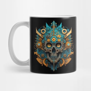 Skeleton Time Piece Mug